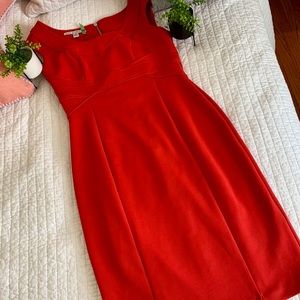 Maggy London red classic dress ~ worn twice